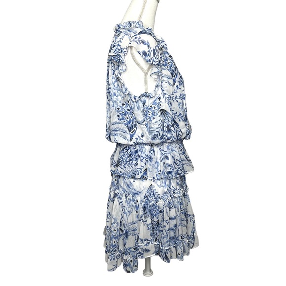 MISA Los Angeles Lilian Dress Peacock Size M - Picture 8 of 16